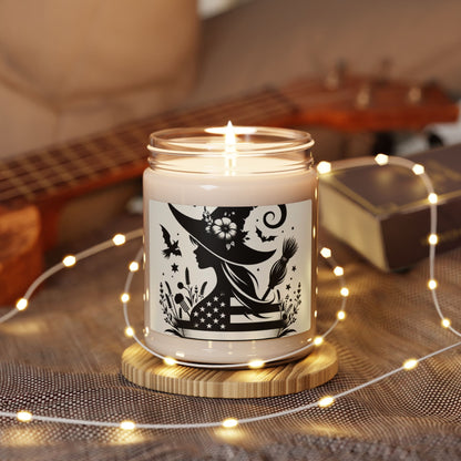 Flag Village Halloween Pretty Witch Scented Soy Candle, 9oz HW0028