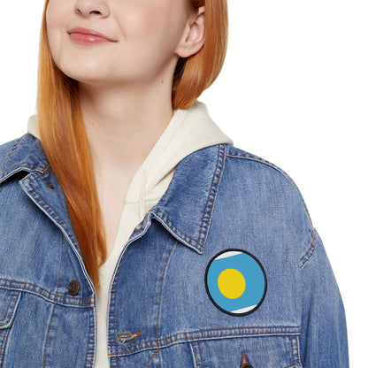 Flag Village Palau Flag Embroidery Iron-On Patches