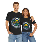 Flag Village Brazil Sporting Flag T-SHIRT Heavy Cotton Tee BRA0015