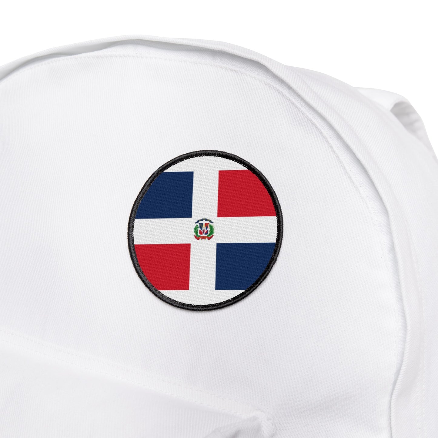 Flag Village Dominican Republic Flag Embroidery Iron-On Patches