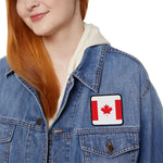 Flag Village Canada Flag Embroidery Iron-On Patches