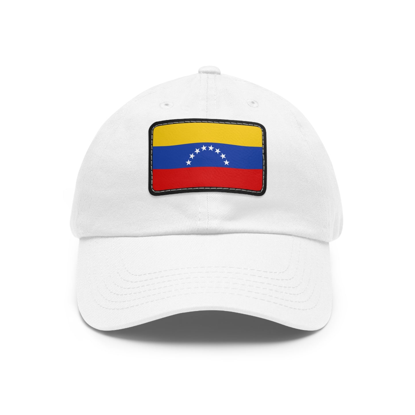 Flag Village Venezuela Flag Hat Cap with Leather Patch