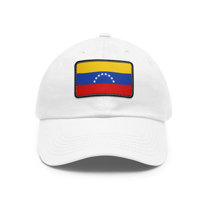 Flag Village Venezuela Flag Hat Cap with Leather Patch