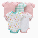 Flag Village Baby romper five-piece packaging baby gift box set