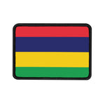 Flag Village Mauritius Flag Embroidery Iron-On Patches