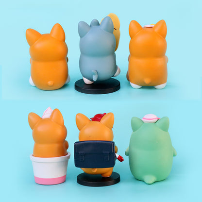 Flag Village Cute Shiba Inu Shape Gifts Ornaments