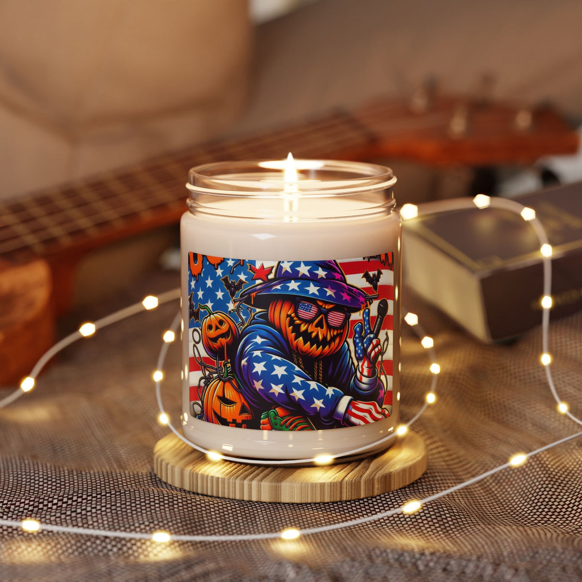 Flag Village Halloween Pretty Witch Scented Soy Candle, 9oz HW0005