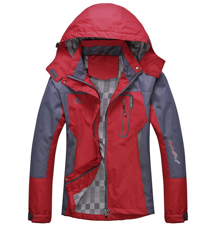 Flag Village Autumn outdoor couple thin sports jacket