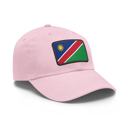 Flag Village Namibia Flag Hat Cap with Leather Patch
