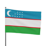 Flag Village Uzbekistan Flag 18" x 12" / 36" x 24" / 60" x 36"