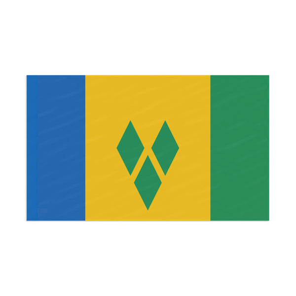 Flag Village Saint Vincent And The Grenadines Flag 18" x 12" / 36" x 24" / 60" x 36"