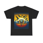 Flag Village Ecuador Sporting Flag T-SHIRT Heavy Cotton Tee ECU0008