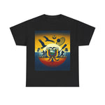 Flag Village Ecuador Sporting Flag T-SHIRT Heavy Cotton Tee ECU0008