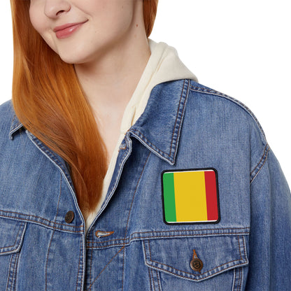 Flag Village Mali Flag Embroidery Iron-On Patches