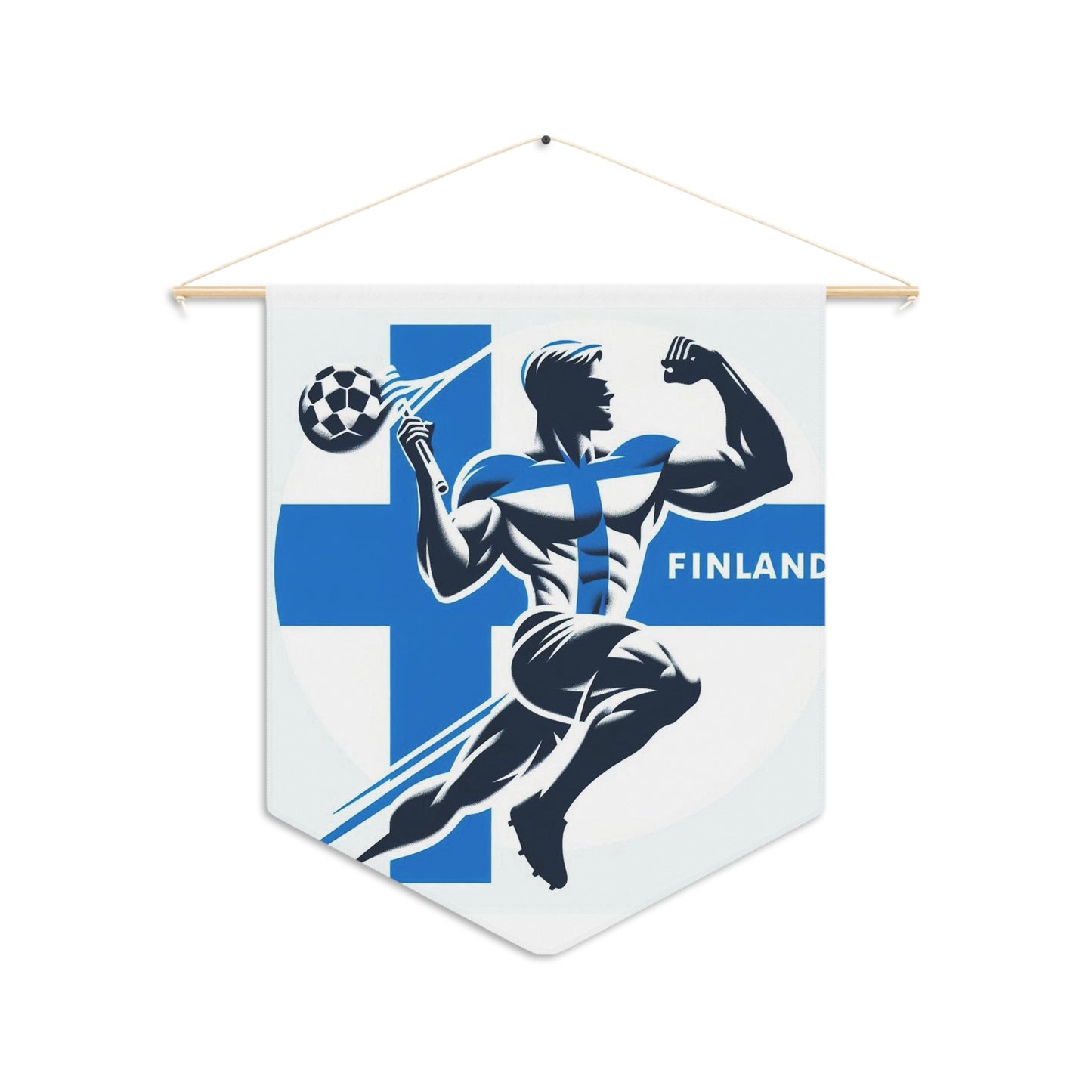 Flag Village Finland Flag Pennant Sporting Home Wall decoration FIN0001