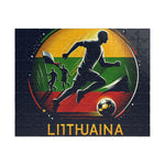 Flag Village Lithuania Sporting Flag Puzzle 110 Piece