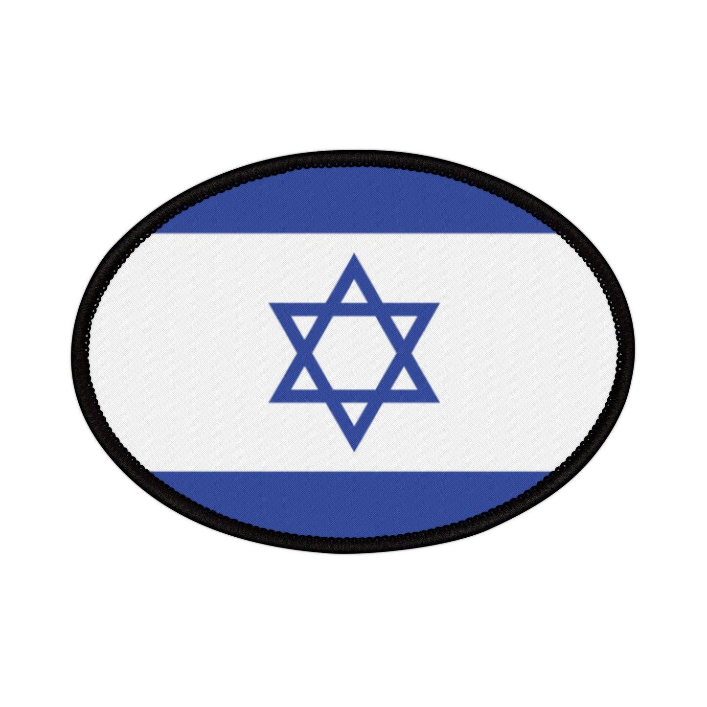 Flag Village Israel Flag Embroidery Iron-On Patches