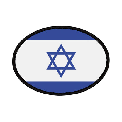 Flag Village Israel Flag Embroidery Iron-On Patches