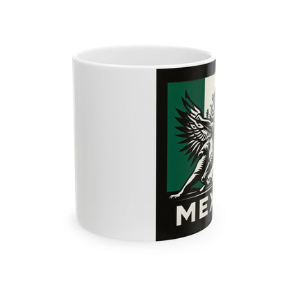 Flag Village MEXICO Sporting Flag Ceramic Coffee Mug 11oz MEX0009