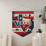 Flag Village Texas State Flag Pennant Sporting Home Wall decoration TX0001