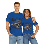 Flag Village USA Vintage Car Flag T-SHIRT Heavy Cotton Tee USA0005
