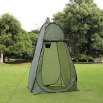Flag Village Portable Privacy Shower Toilet Automatic Camping Tent UV Function Travel Camping Tent Outdoor Dressing Beach Sun Shelte