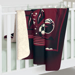 Flag Village Latvia Sporting Flag Sherpa Fleece Blanket LVA0001