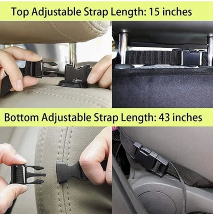 Flag Village Auto Tools Compatible with Apple, Car storage bag car seat back pocket bag car with IPAD bag 600D Oxford cloth