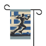 Flag Village Greece National Flag 12'' x 18'' Garden Flag