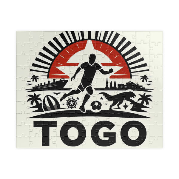 Flag Village Togo Sporting Flag Puzzle (110, 252, 520, 1014-piece) TGO0002