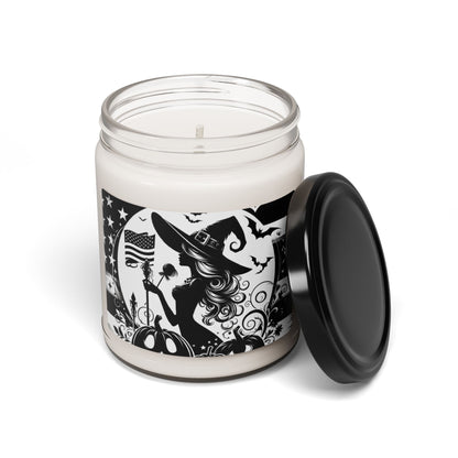 Flag Village Halloween Pretty Witch Scented Soy Candle, 9oz HW0046