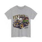 Flag Village Brazil Vintage Car Flag T-SHIRT Heavy Cotton Tee BRA0004