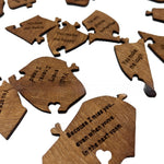 Flag Village Reasons Why I Love You Wooden Heart Puzzle Romantic Love Jigsaw Puzzle Wedding Anniversary For Wife Husband Birthday Gifts Valentine's Day Gift