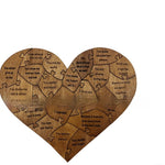 Flag Village Reasons Why I Love You Wooden Heart Puzzle Romantic Love Jigsaw Puzzle Wedding Anniversary For Wife Husband Birthday Gifts Valentine's Day Gift