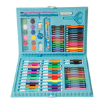 Flag Village Special Offer 86-piece Children's Painting Kit Student Drawing School Supplies Stationery Set Gift Box