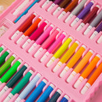Flag Village Special Offer 86-piece Children's Painting Kit Student Drawing School Supplies Stationery Set Gift Box