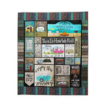 Flag Village Outdoor camping blanket