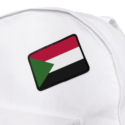 Flag Village Sudan Flag Embroidery Iron-On Patches