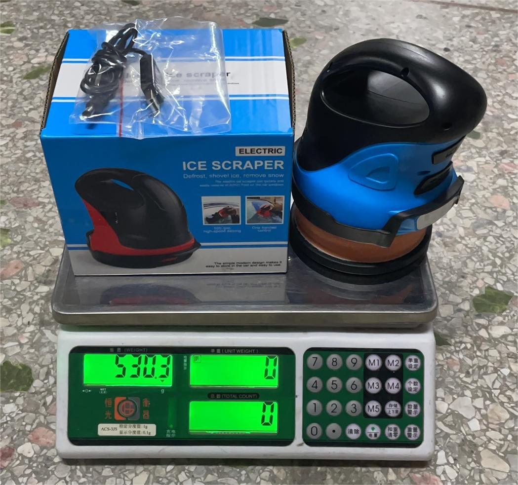 Flag Village Auto Tools Winter Snow Shovel Electric Ice Scraper Car Waxing Polished Protection Tools