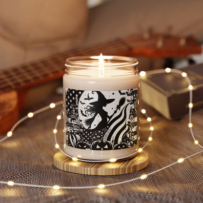 Flag Village Halloween Pretty Witch Scented Soy Candle, 9oz HW0045