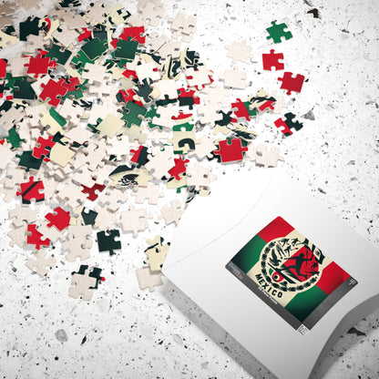 Flag Village Mexico Sporting Flag Puzzle (110, 252, 520, 1014-piece) MEX0001