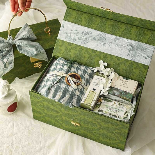 Flag Village Gift Gift For Girlfriend Niche Winter Scarf Gift Box
