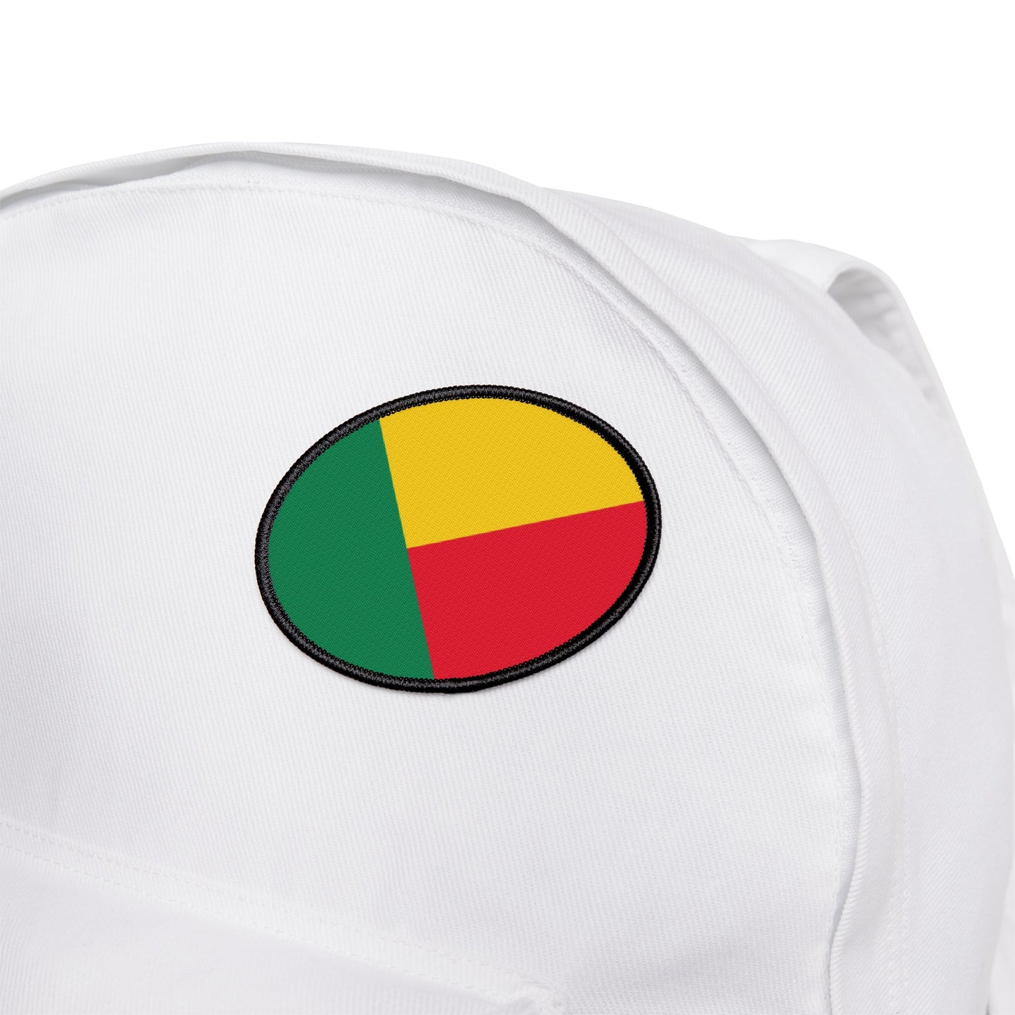Flag Village Benin Flag Embroidery Iron-On Patches