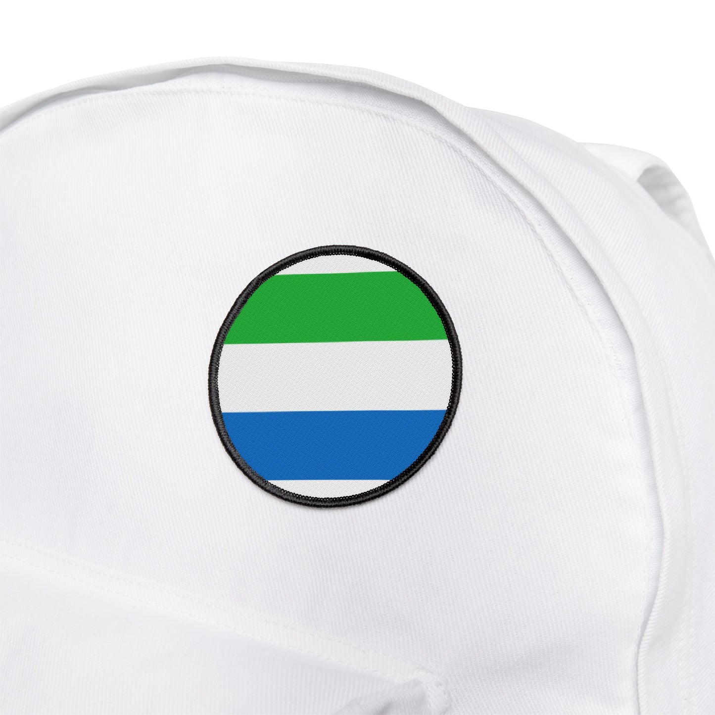 Flag Village Sierra Leone Flag Embroidery Iron-On Patches