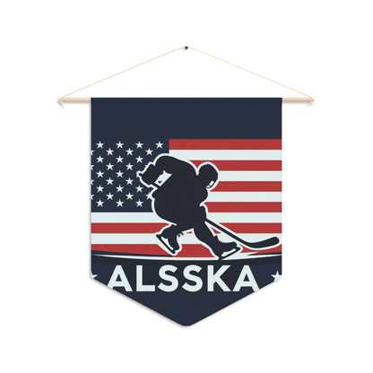 Flag Village Alaska State Flag Pennant Sporting Home Wall decoration AK0001