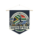 Flag Village South Africa Flag Pennant Sporting Home Wall decoration ZAF0001