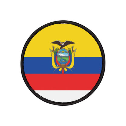 Flag Village Ecuador Flag Embroidery Iron-On Patches