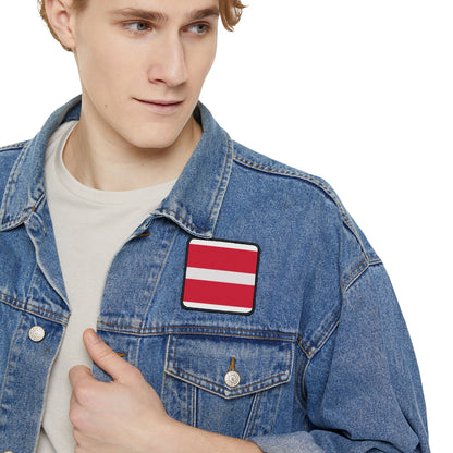 Flag Village Latvia Flag Embroidery Iron-On Patches