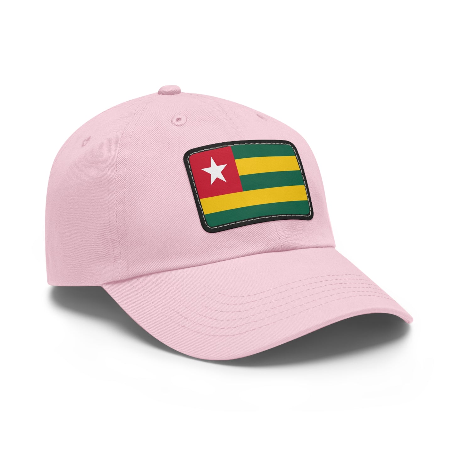 Flag Village Togo Flag Hat Cap with Leather Patch