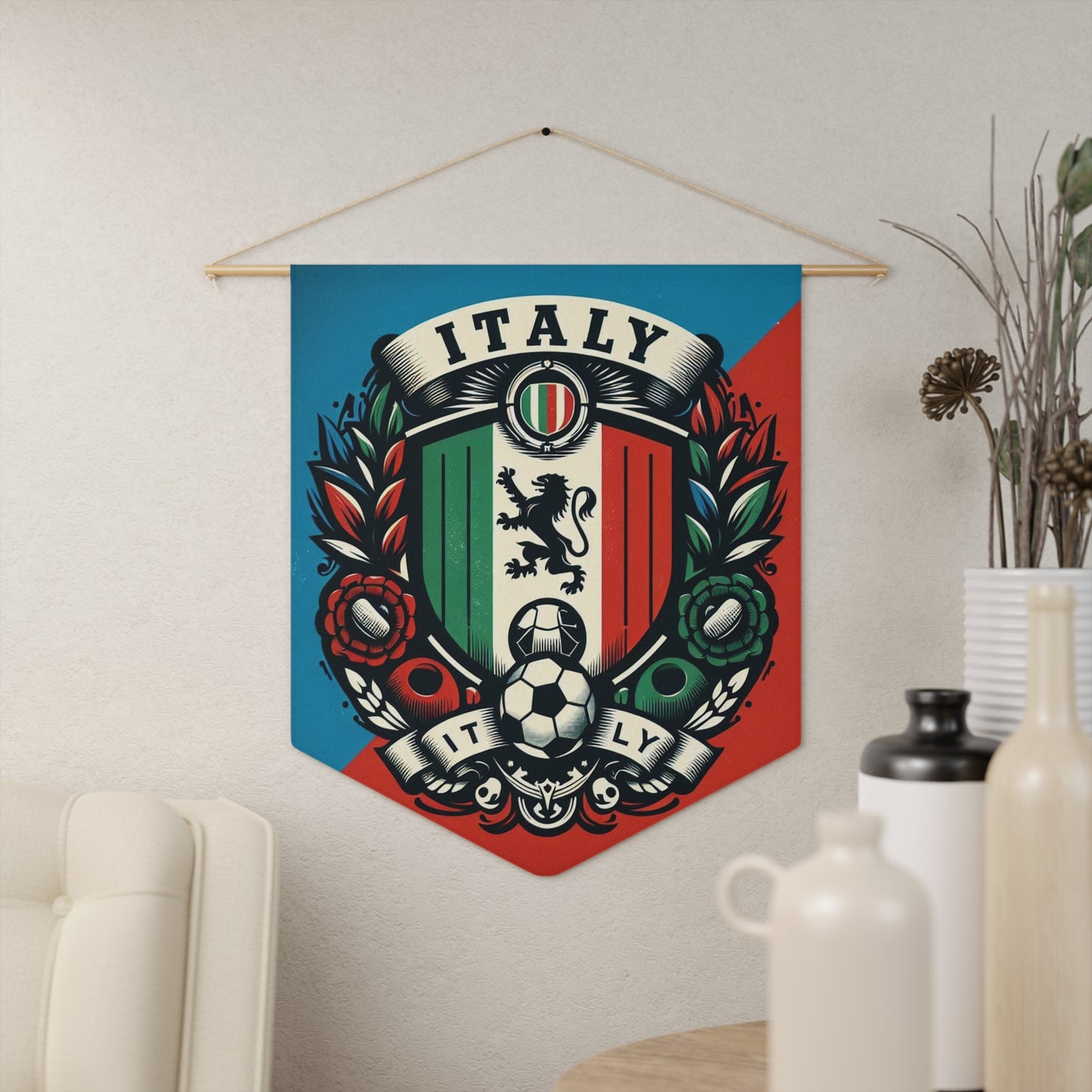 Flag Village Italy Flag Pennant Sporting Home Wall decoration ITA0002